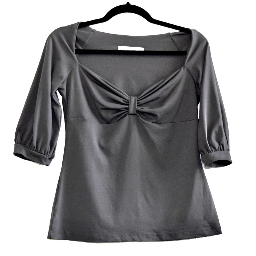 Susana Monaco Gray Top